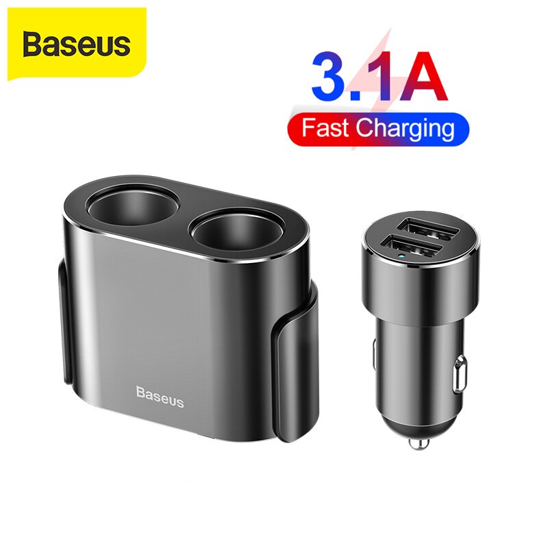 Baseus 3.1A    USB ڵ  2 in 1 ..